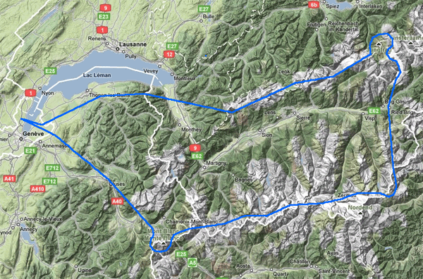 Tour des Alpes